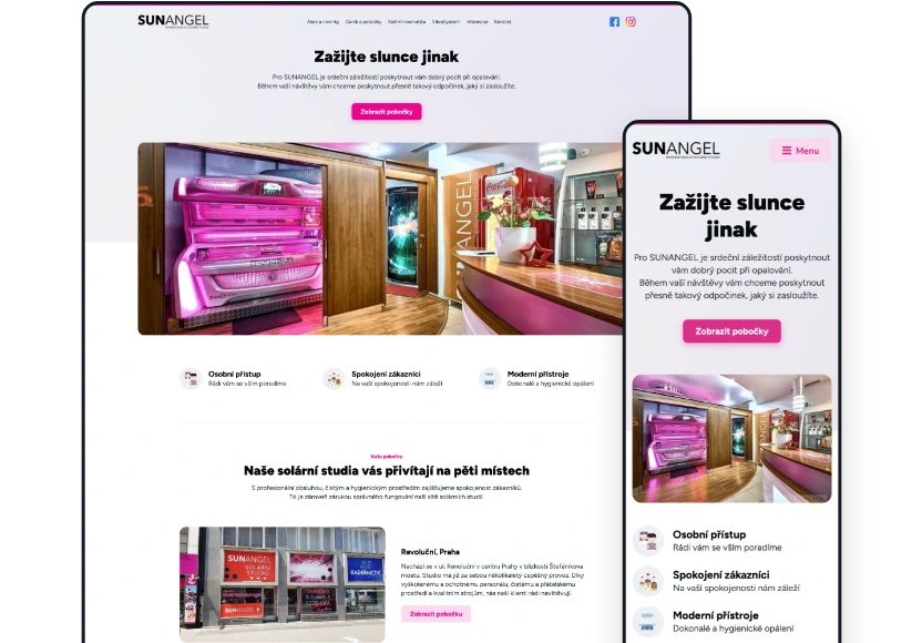 portfolio SunAngel.cz